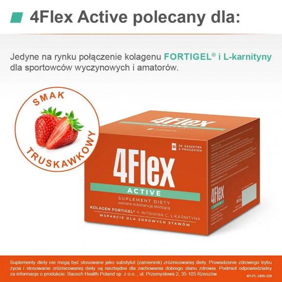 [31.07.2026] 4Flex Active – suplement diety na stawy (30 saszetek) - zdjęcie produktu