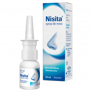 Nisita, spray do nosa – wyrób medyczny (20 ml) - zdjęcie produktu