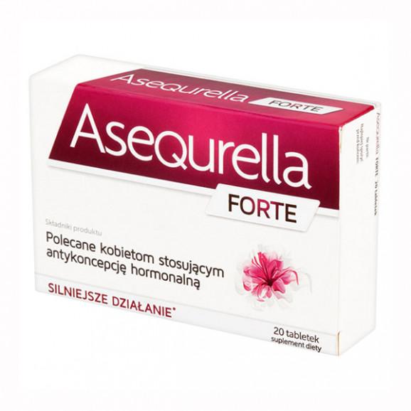 Asequrella Forte – suplement diety (20 tabletek) - zdjęcie produktu