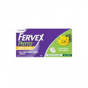 [31.07.2026] Fervex Phyto gardło i kaszel – wyrób medyczny (20 pastylek do ssania) - zdjęcie produktu