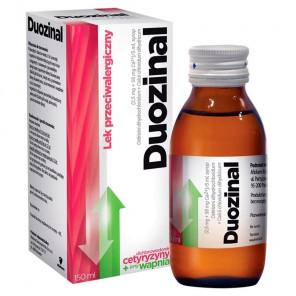 [31.07.2026] Duozinal (2,5 mg + 58 mg Ca2+)/5 ml, syrop – lek bez recepty (150 ml) - zdjęcie produktu