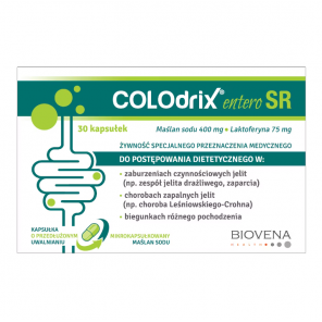 Colodrix Entero SR – suplement diety (30 kapsułek) - zdjęcie produktu