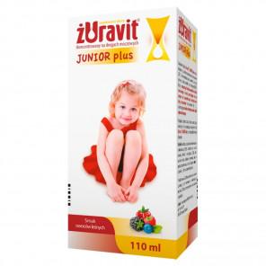 Żuravit Junior Plus, syrop o smaku owoców leśnych, 110 ml - zdjęcie produktu