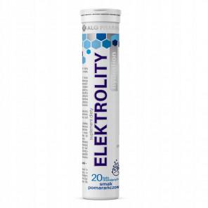 [31.07.2026] ALG Pharma Elektrolity Hydration, smak pomarańczowy – suplement diety (20 tabletek musujących) - zdjęcie produktu