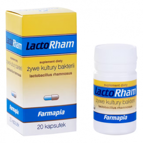 LactoRham – suplement diety (20 kapsułek) - zdjęcie produktu