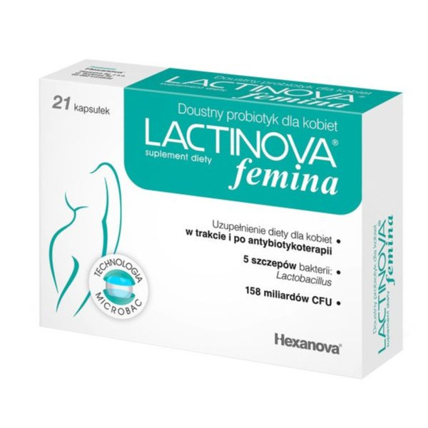 Lactinova Femina – suplement diety (21 kapsułek)
