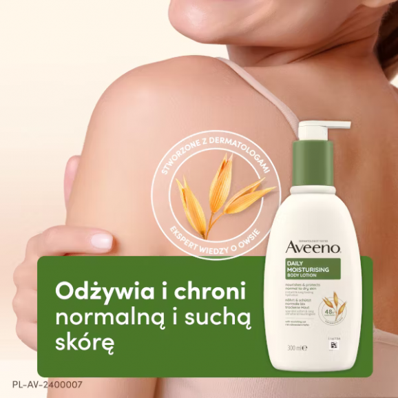 Aveeno Daily Moisturising nawilżający balsam do ciała (300 ml) - zdjęcie produktu