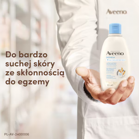 Aveeno Dermexa emolientowy żel do mycia ciała (300 ml) - zdjęcie produktu