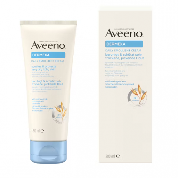Aveeno Dermexa emolientowy krem (200 ml) Aveeno Dermexa emolientowy krem (200 ml) - zdjęcie produktu