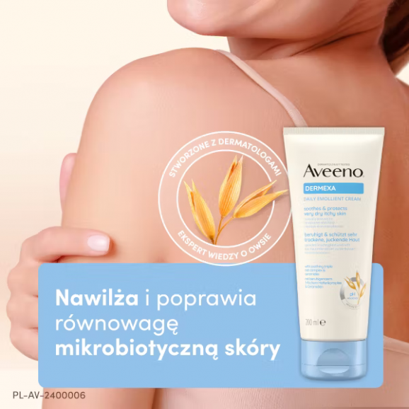 Aveeno Dermexa emolientowy krem (200 ml) Aveeno Dermexa emolientowy krem (200 ml) - zdjęcie produktu