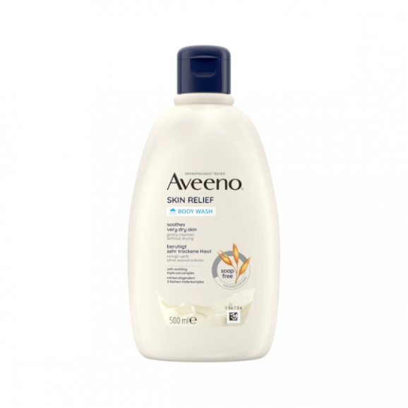 Aveeno Skin Relief, nawilżający żel do mycia ciała (500 ml) Aveeno Skin Relief, nawilżający żel do mycia ciała (500 ml) - zdjęcie produktu