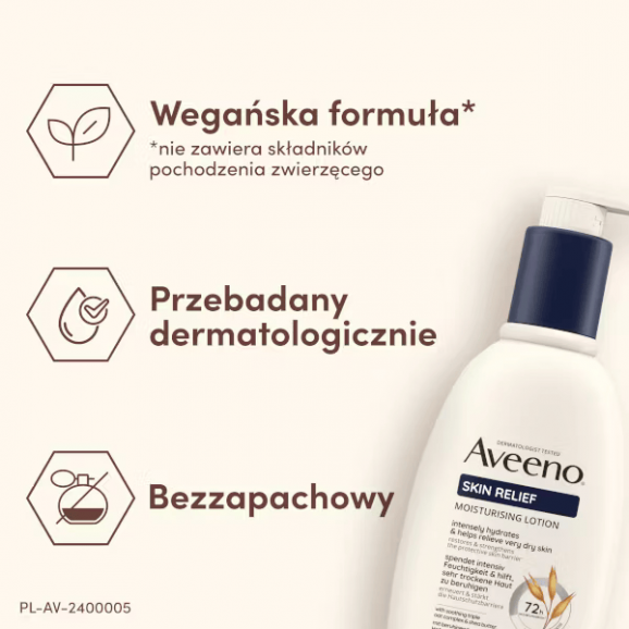 Aveeno Skin Relief nawilżający balsam do ciała (300 ml) - zdjęcie produktu