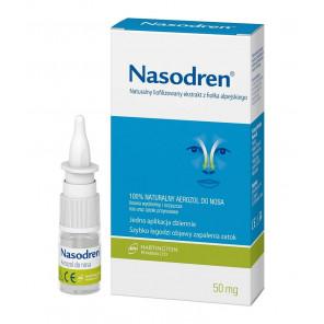 Nasodren, aerozol do nosa, 50 mg + 5 ml – wyrób medyczny - zdjęcie produktu