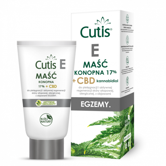 Cutis E Egzema, maść konopna 17% + CBD, 120 ml - zdjęcie produktu
