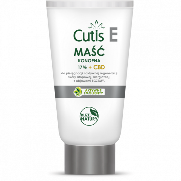 Cutis E Egzema, maść konopna 17% + CBD, 120 ml - zdjęcie produktu