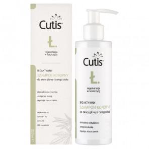 Cutis Ł bioaktywny szampon konopny + CBD, 200 ml - zdjęcie produktu