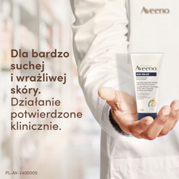 Aveeno Skin Relief Nawilżający krem do rąk (75 ml) - zdjęcie produktu