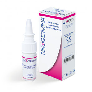 Rinogermina – spray do nosa przywracający barierę biologiczną (saszetka + butelka), wyrób medyczny (10 ml) - zdjęcie produktu