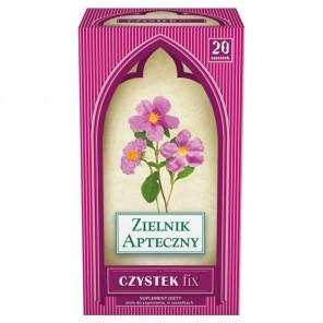 Zielnik Apteczny Czystek Fix – suplement diety (20 saszetek) - zdjęcie produktu