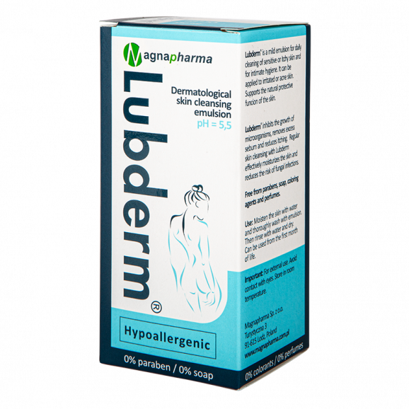 Lubderm Dermatologi emulsja dermatologiczna do mycia (150 ml) - zdjęcie produktu