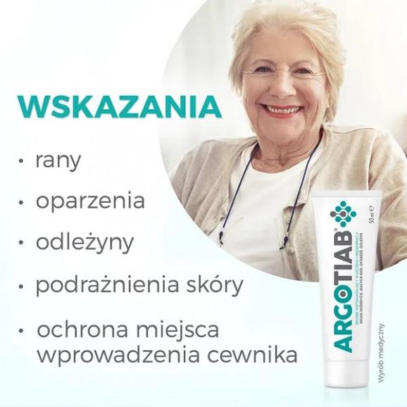 Argotiab 2% – krem wspomagający w otarciach i oparzeniach skóry (50 ml) - zdjęcie produktu