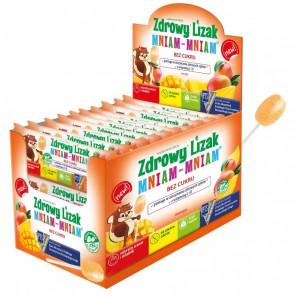 Zdrowy Lizak Mniam-Mniam o smaku mango, 40 sztuk - zdjęcie produktu