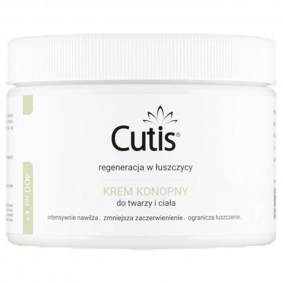Cutis Ł-Łuszczyca, krem konopny 20% + CBD, 400 ml - zdjęcie produktu
