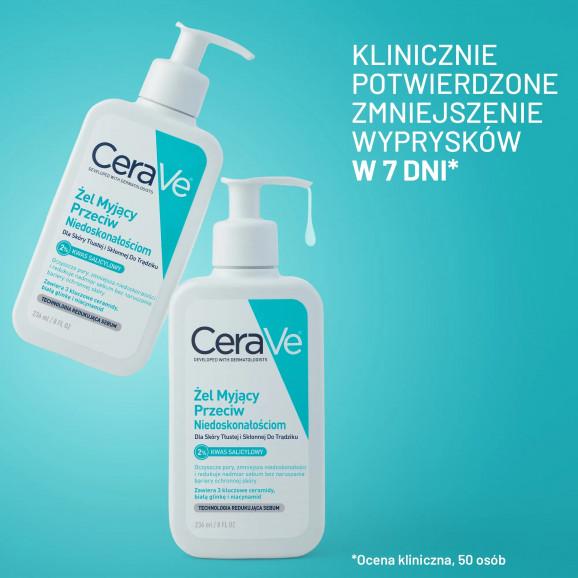 CeraVe Żel myjący przeciw niedoskonałościom 236 ml CeraVe Żel myjący przeciw niedoskonałościom 236 ml - zdjęcie produktu