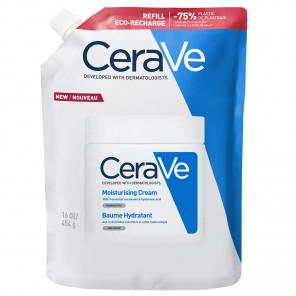 CeraVe Nawilżający balsam do twarzy i ciała, skóra sucha i atopowa, zapas 454 g - zdjęcie produktu