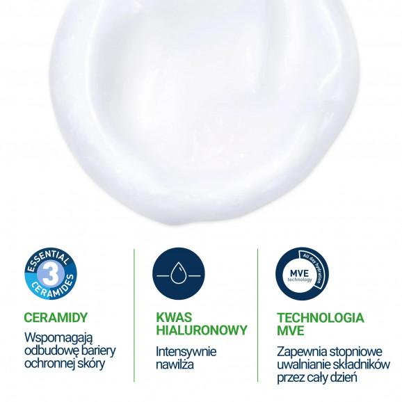 CeraVe Nawilżający balsam do twarzy i ciała, skóra sucha i atopowa, zapas 454 g - zdjęcie produktu