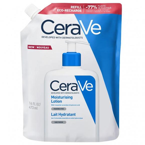 CeraVe Nawilżająca emulsja do mycia twarzy i ciała, skóra sucha i atopowa, zapas 473 ml CeraVe Nawilżająca emulsja do mycia twarzy i ciała, skóra sucha i atopowa, zapas 473 ml - zdjęcie produktu