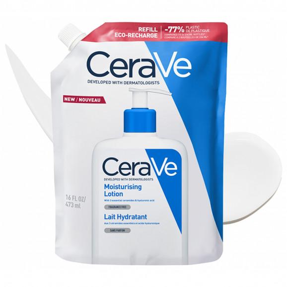 CeraVe Nawilżająca emulsja do mycia twarzy i ciała, skóra sucha i atopowa, zapas 473 ml CeraVe Nawilżająca emulsja do mycia twarzy i ciała, skóra sucha i atopowa, zapas 473 ml - zdjęcie produktu