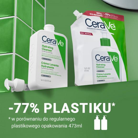 CeraVe Nawilżająca emulsja do mycia twarzy i ciała zapas 473 ml - zdjęcie produktu