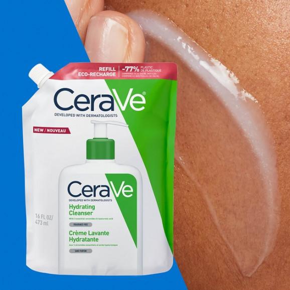 CeraVe Nawilżająca emulsja do mycia twarzy i ciała zapas 473 ml - zdjęcie produktu