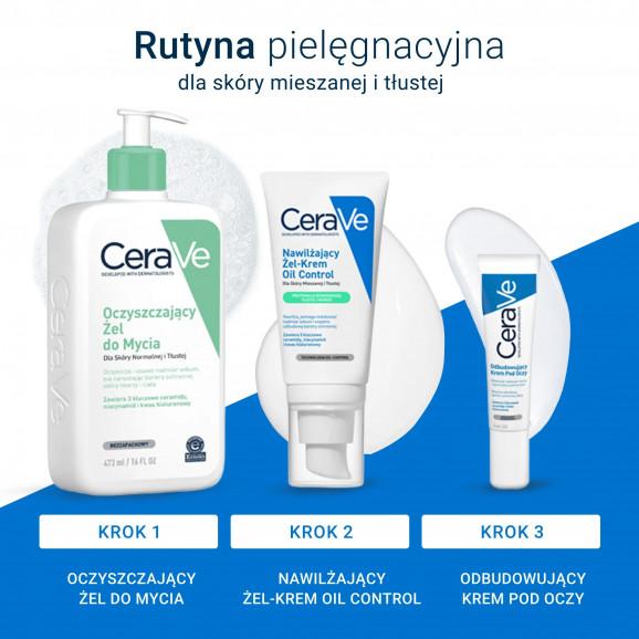 CeraVe Oil Control Nawilżający Żel-Krem dla skóry mieszanej i tłustej 52 ml - zdjęcie produktu