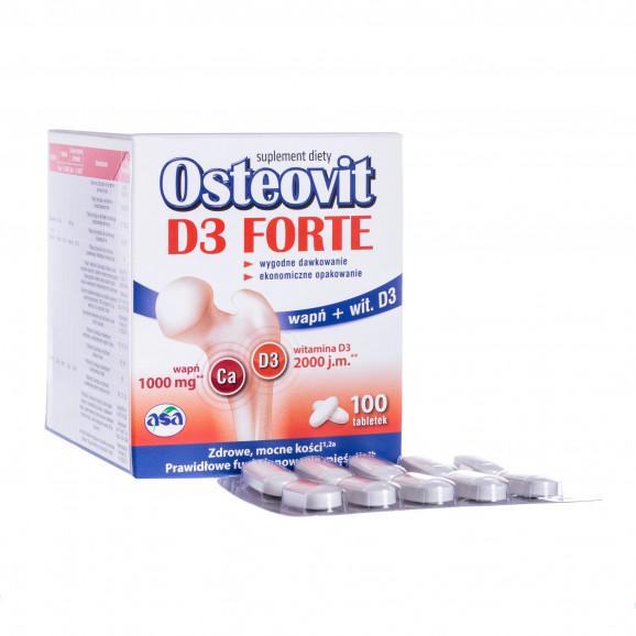 Osteovit D3 Forte – suplement diety (100 tabletek) - zdjęcie produktu