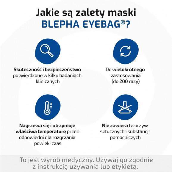 Blepha Eyebag Rozgrzewająca Maska na Oczy – wyrób medyczny (1 sztuka) - zdjęcie produktu