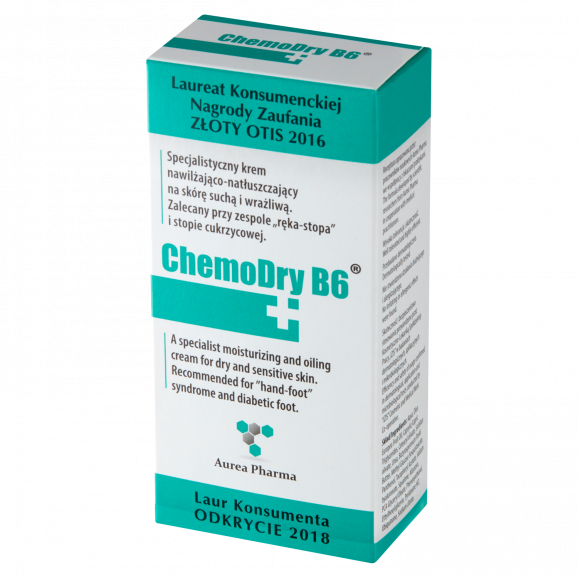 ChemoDry B6 – specjalistyczny krem nawilżająco‑natłuszczający do skóry suchej i wrażliwej (50 ml) ChemoDry B6 – specjalistyczny krem nawilżająco‑natłuszczający do skóry suchej i wrażliwej (50 ml) - zdjęcie produktu