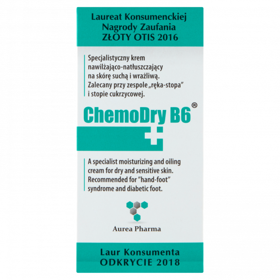 ChemoDry B6 – specjalistyczny krem nawilżająco‑natłuszczający do skóry suchej i wrażliwej (50 ml) ChemoDry B6 – specjalistyczny krem nawilżająco‑natłuszczający do skóry suchej i wrażliwej (50 ml) - zdjęcie produktu