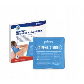 Pakcare kompres żelowy okład ciepło–zimno 15 x 15 cm (1 szt.) – wyrób medyczny - zdjęcie produktu