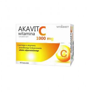 Akavit Witamina C 1000 mg, 60 kapsułek twardych - zdjęcie produktu