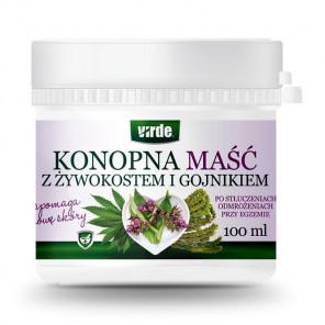 Virde Maść konopna z żywokostem i gojnikiem (100 ml) - zdjęcie produktu