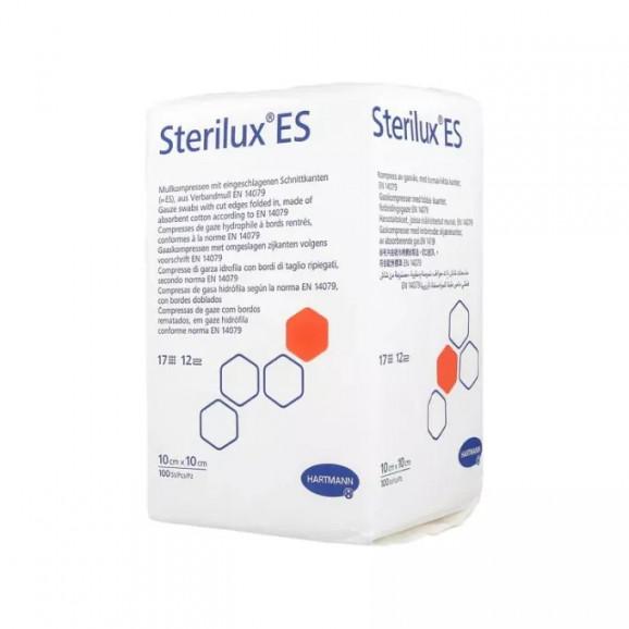 Sterilux ES Kompresy z gazy bawełnianej, niejałowe, 17-nitkowe, 12-warstwowe (100 sztuk) Sterilux ES Kompresy z gazy bawełnianej, niejałowe, 17-nitkowe, 12-warstwowe (100 sztuk) - zdjęcie produktu