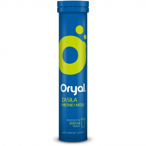 Oryal Fizzzy+ cytryna-limonka – suplement diety (20 tabletek musujących) - zdjęcie produktu