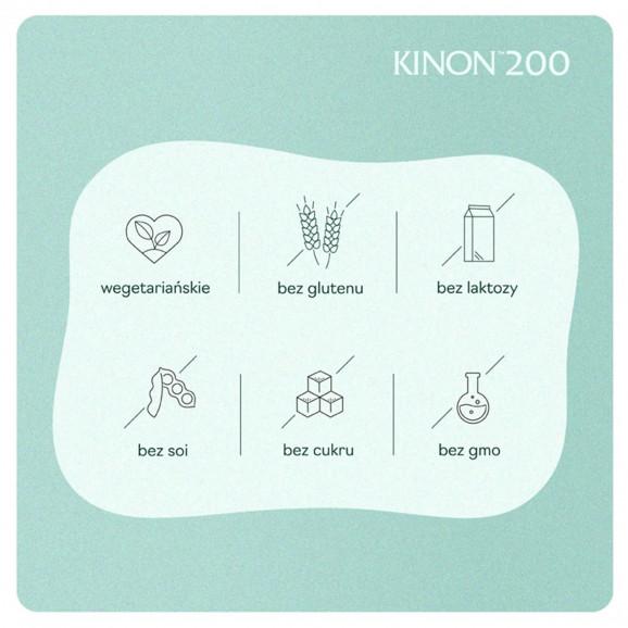 Kinon 200 – suplement diety z witaminą K2 MK-7 (30 tabletek) - zdjęcie produktu