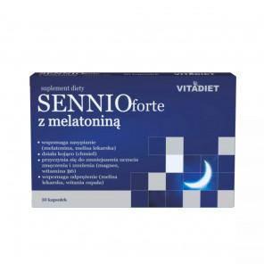 Sennio forte z melatoniną – suplement diety (30 kapsułek) - zdjęcie produktu