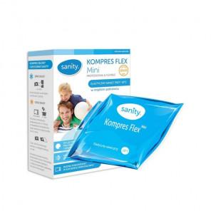 Sanity Kompres Flex Mini – kompres żelowy ciepło/zimno 10 x 10 cm (1 szt.) - zdjęcie produktu