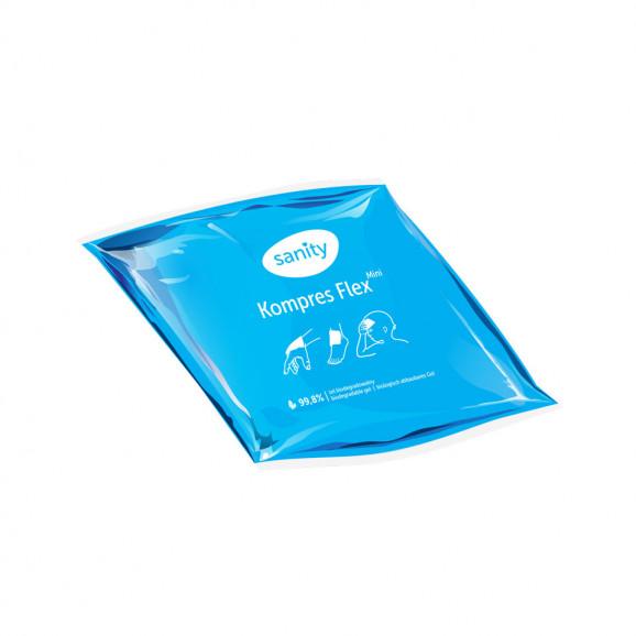 Sanity Kompres Flex Mini – kompres żelowy ciepło/zimno 10 x 10 cm (1 szt.) - zdjęcie produktu