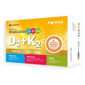 MaxiCalcin D+K+Ca, 60 tabletek - zdjęcie produktu