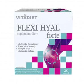 Flexi Hyal Forte – suplement diety (20 saszetek x 15 ml) - zdjęcie produktu